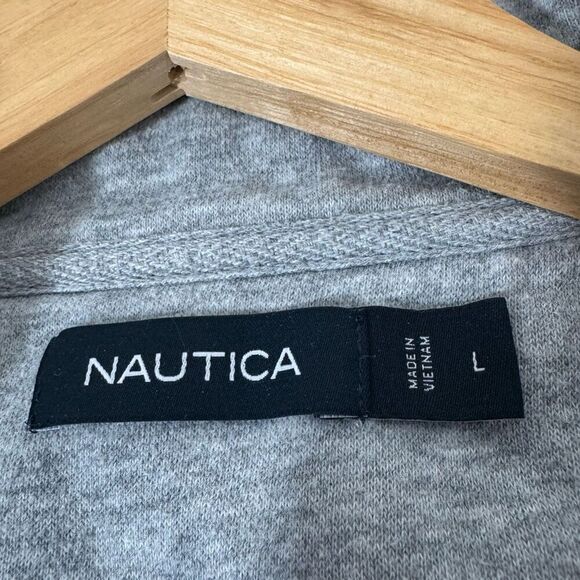 Nautica Men’s 1/4 Zip Up Pullover Size Large Essential Style Small Logo - Picture 6 of 10